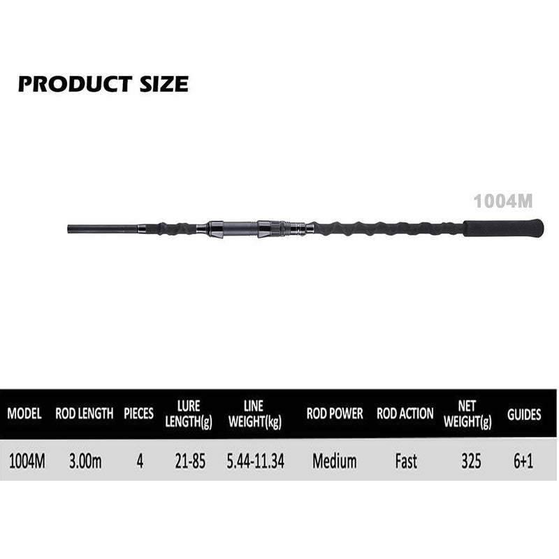Goture 4 Surf Fishing Rod 4 Sections