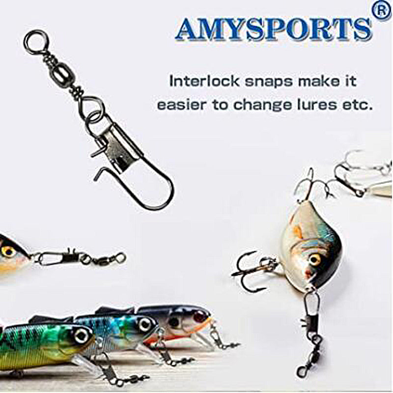 AMYSPORTS Saltwater Fishing Weights Swivel Bullet India
